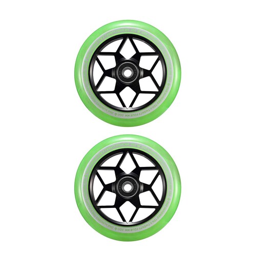 Envy 110mm Diamond Scooter Wheels | Smoke Green