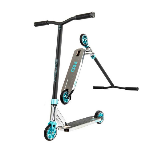 I-Glide Pro Complete Scooter | Teal/Chrome