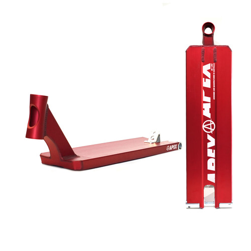 Apex 6" x 21" Wide Boxed Deck | Red