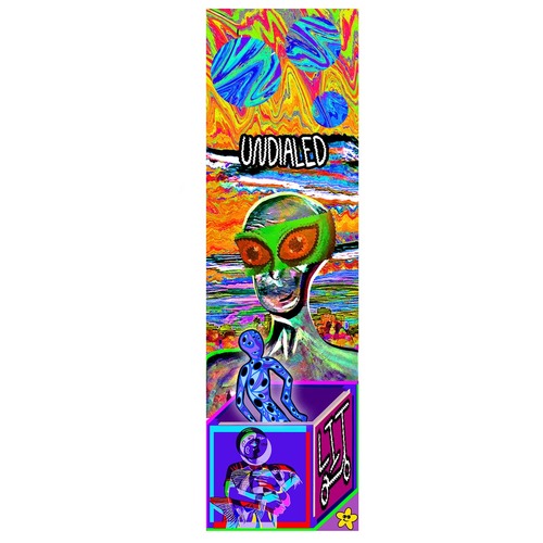 Undialed Scooter Griptape | Extraterrestrial