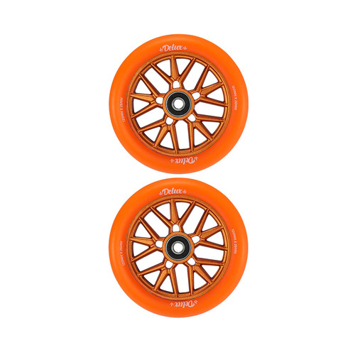 Envy Delux 120mm Scooter Wheels | Orange