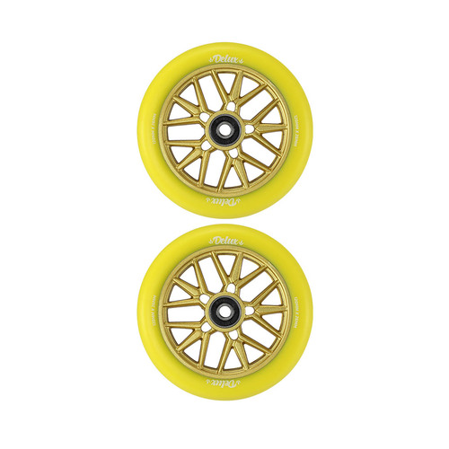 Envy Delux 120mm Scooter Wheels | Yellow