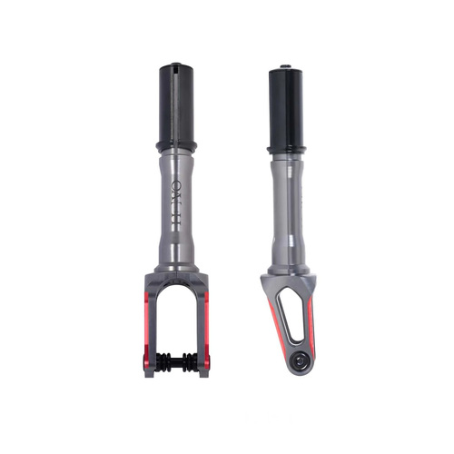 Oath Spinal IHC Fork | Red/Titanium