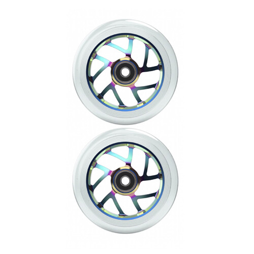 Fuzion Flight Wheels | Clear/Neo