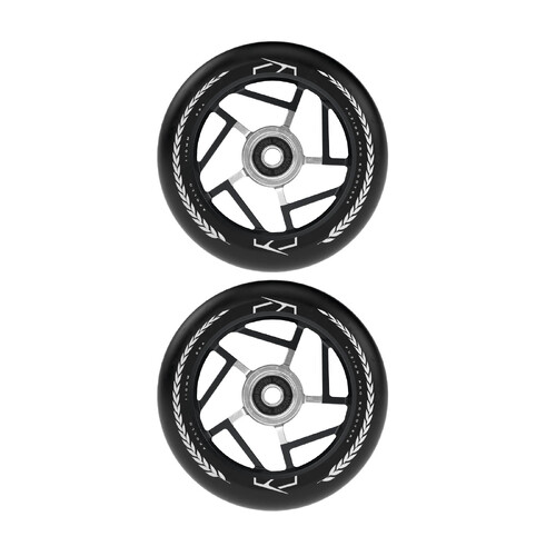 Fuzion Apollo Wheels 110mm | Black/Black