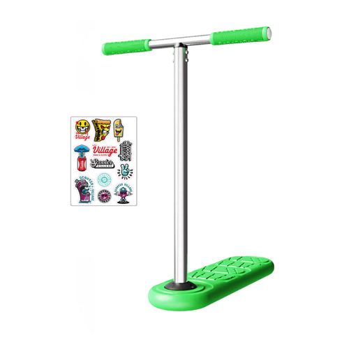 Indo Trampoline Trick Scooter V2 | 670mm | Green Gravity