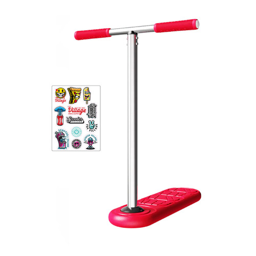 Indo Trampoline Trick Scooter V2 | 570mm | Red Rocker