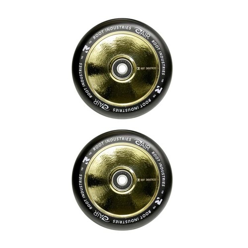Root Industries AIR Scooter Wheels 110mm | Black/Gold Rush