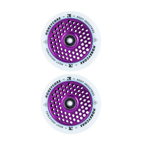 Root Industries HoneyCore Wheels 110mm | White/Purple