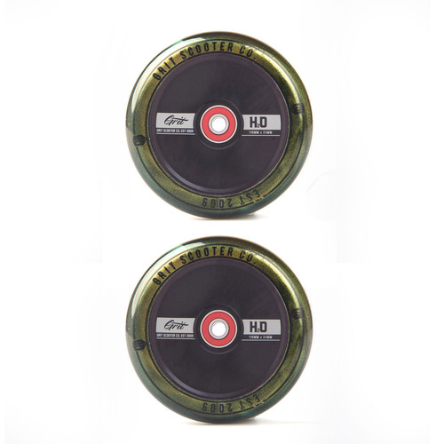 Grit H20 Wheels 110mm | Black/Gold