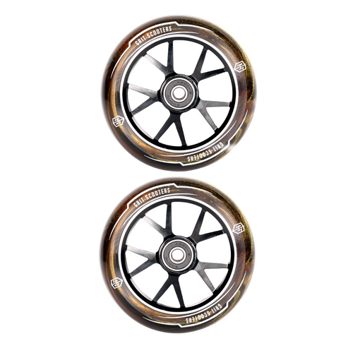 Grit Alloy 110mm Wheels | Black/Gold