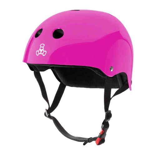Triple 8 The Certified Helmet SS | Pink Glossy