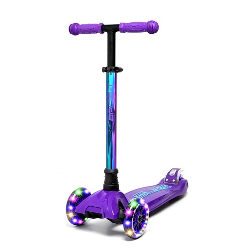 I-Glide Kids 3 Wheels V3 Scooter | Purple/NeoChrome 