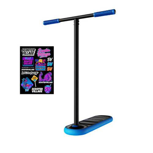 Indo Pro V2 Trampoline Trick Scooter | Blue/Black