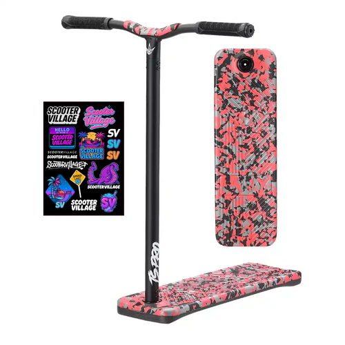 Envy Trampoline Scooter Pro | Red Camo