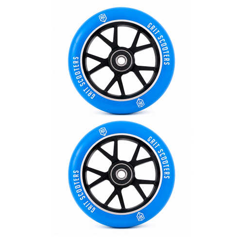 Grit 110mm Wheels | Black/Blue