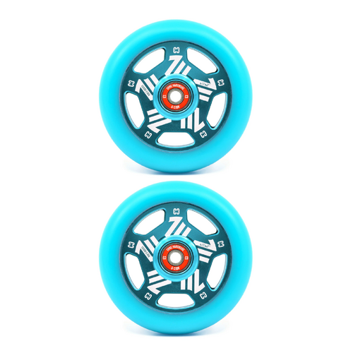 Core Vent Hollowcore 110mm Wheels | Teal