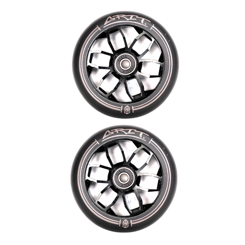 Grit 110mm Wheels | Black/Black