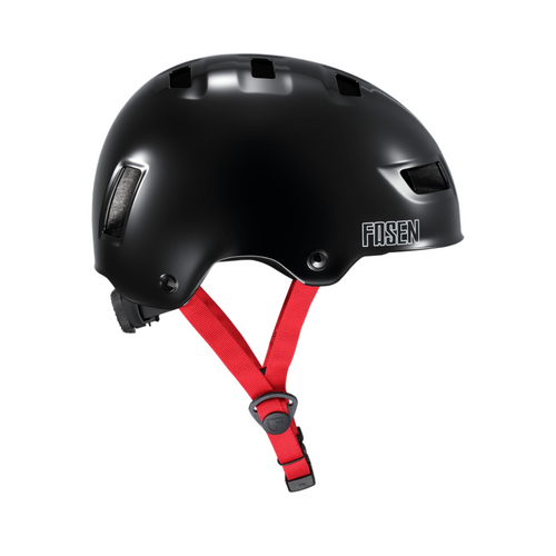 Fasen Protection Tri-Flow Helmet | Gloss Black