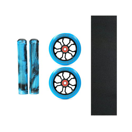 Grit 110mm Wheel Pack | Blue/Black