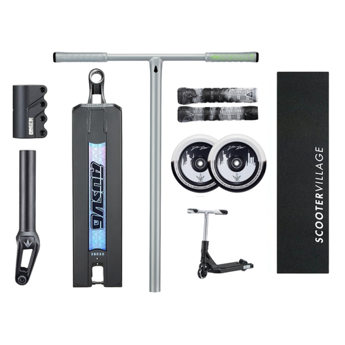 Envy AOSv6 Squad Custom Scooter | Black/Silver