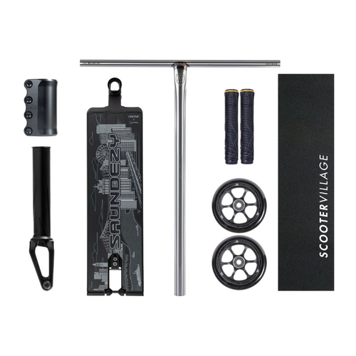 Drone x Ethic Saundezy Custom Scooter | Black/Raw