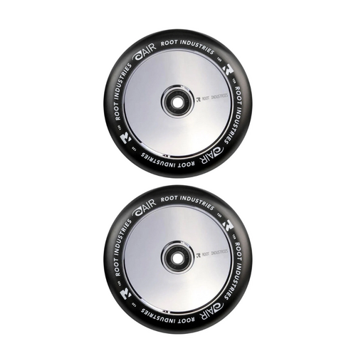 Root Industries Air Scooter Wheels 120mm | Black/Mirror