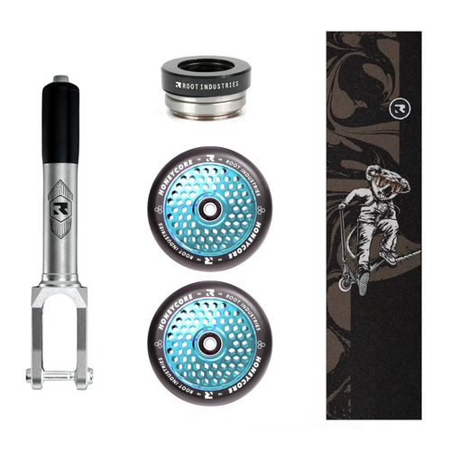 Root Industries Invictus Wheel Pack | Mirror/Sky Blue