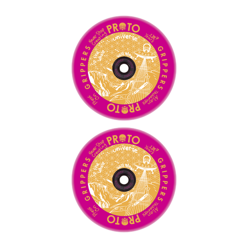 Proto 'Moon Child' Gripper Scooter Wheels 110mm (Andrew Broussard Signature)