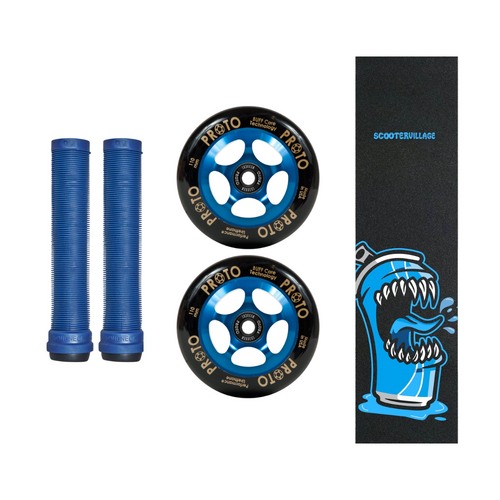 Proto Wheel Pack | Black/Blue