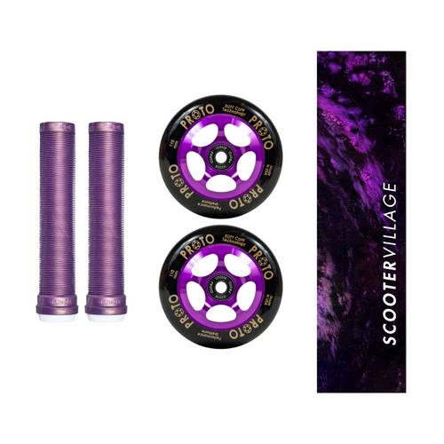 Proto Wheel Pack | Black/Purple
