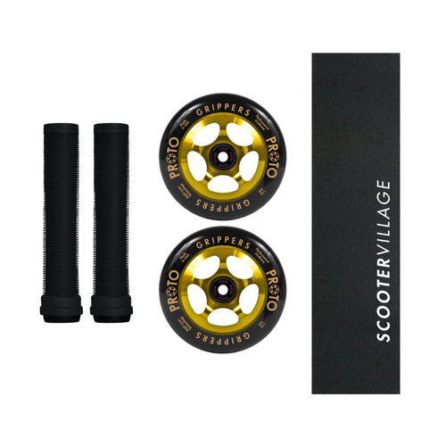 Proto Wheel Pack | Black/Gold