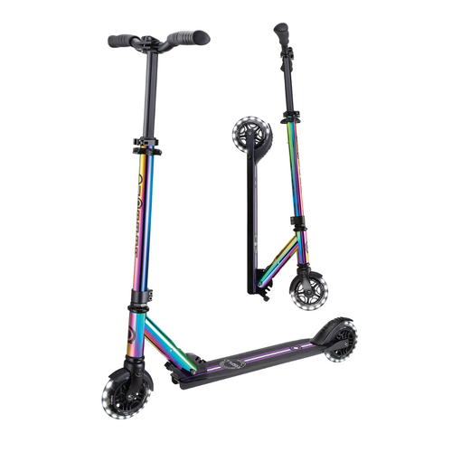 Globber FLOW ELEMENT LIGHTS Neochrome w/ Black Deck