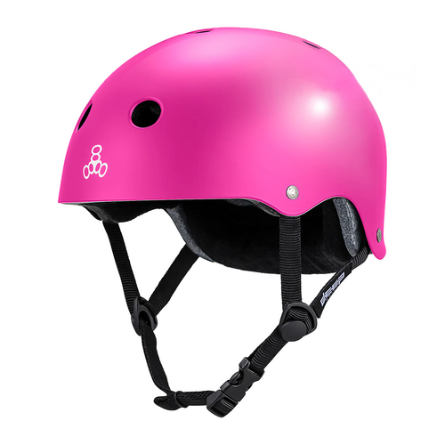 Triple 8 Deep Cover Helmet | Pink Gloss