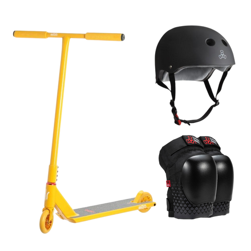 Aztek Architect Scooter + Helmet Pack | Sunburst