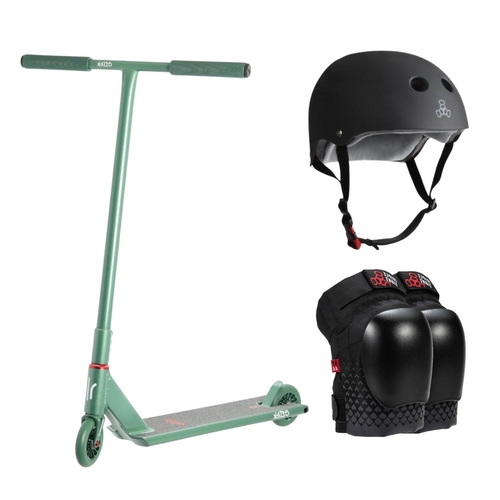 Aztek Architect Scooter + Helmet Pack | Sage
