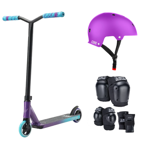 Envy One S3 Kids Scooter Pro Pack | Purple/Teal