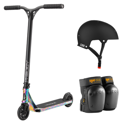 Envy Prodigy X-One Scooter + Helmet Pack | Oilslick