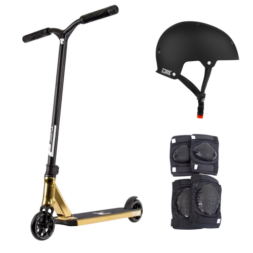 Root Industries Type R Pro Scooter + Helmet Pack | Gold