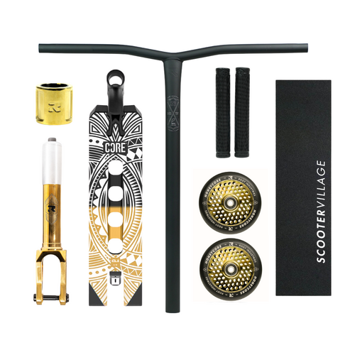 Core x Root Custom Scooter | Black/Gold