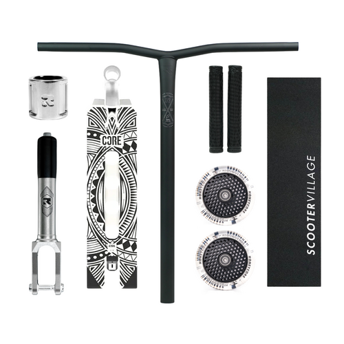 Core x Root Custom Scooter | Chrome