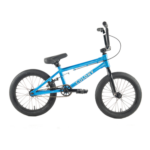 Colony Horizon 16" Micro Freestyle Bike | Clear Navy