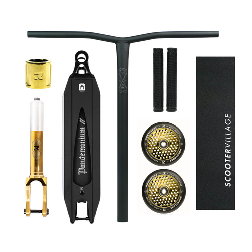 Root x Ethic Pandemonium Custom Scooter | Black/Gold