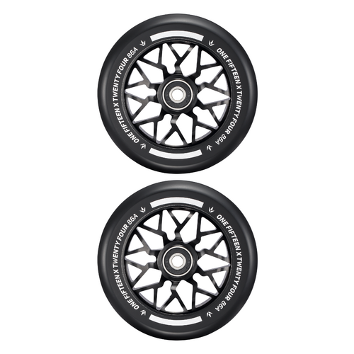 Envy Sector 115mm Wheels | Black