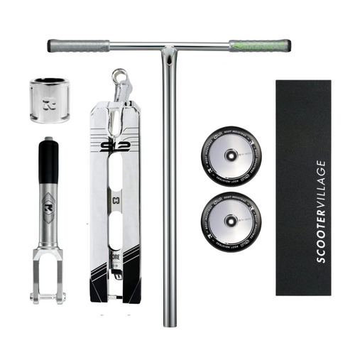 Core x Envy Custom Scooter | Chrome