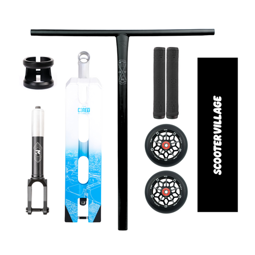 Core x Root Custom Scooter | Blue/Black/White