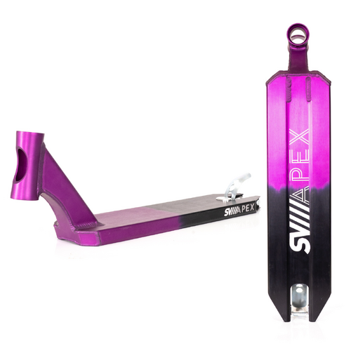 Apex x SV 5" Wide Deck Angled 580mm | Purple/Black