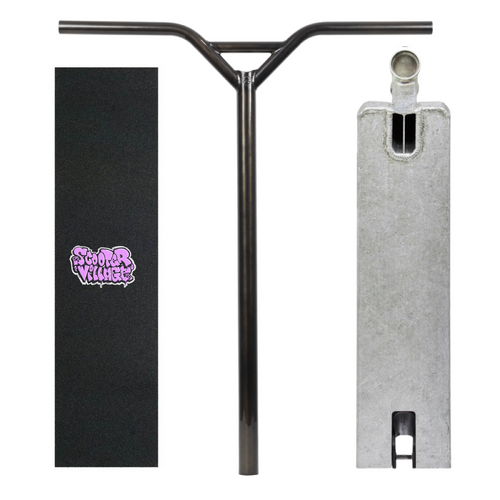 Native Stem Deck + Bar Pack | Raw/Black | 5.25" x 22"