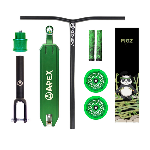 Apex Custom Complete Scooter | Green Panda