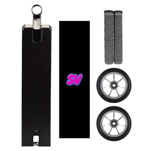 Native Stem Deck, Wheel & Grip Pack | Black